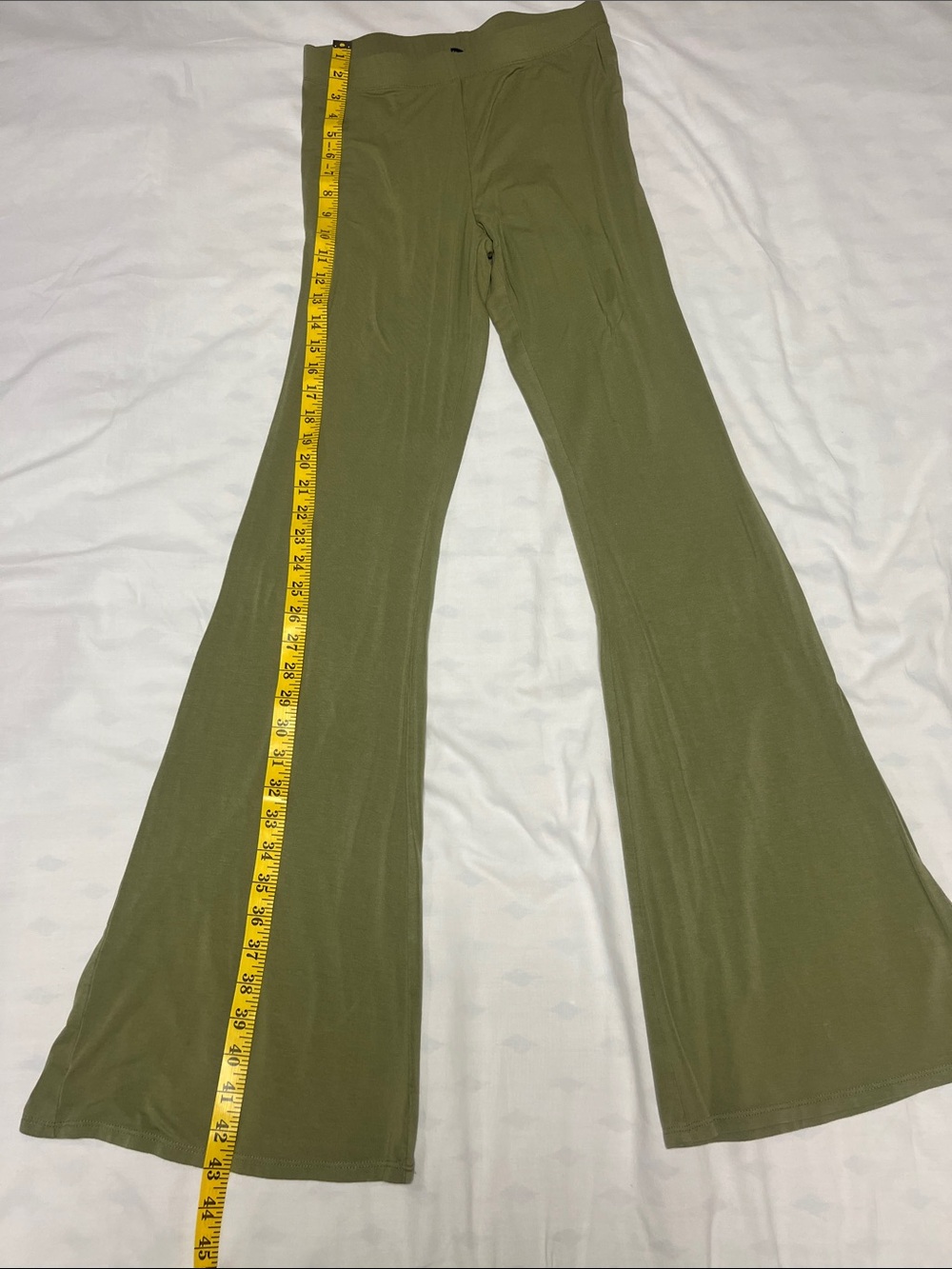 Flared Forever 21 Sage Green Pants